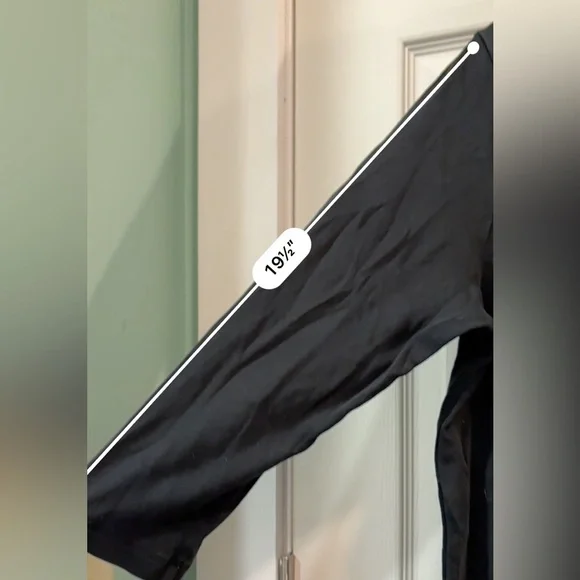 J. Jill 100% Pima Cotton Scoop Neck 3/4 Sleeves Side Inset Tunic Tee size Large - Picture 11 of 11